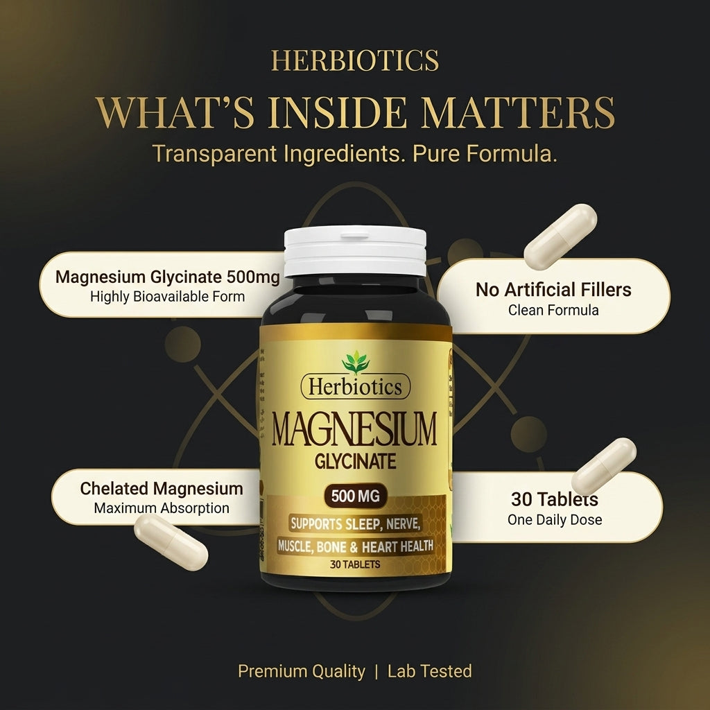 Magnesium Glycinate (500mg)