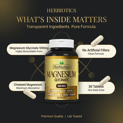 Magnesium Glycinate (500mg)