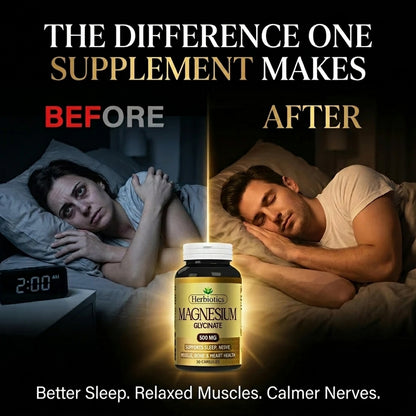 Magnesium Glycinate (500mg) B1G1 Offer live now!