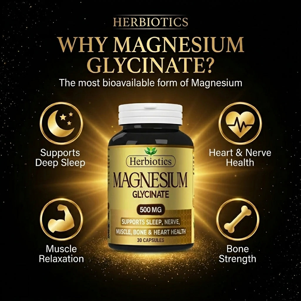 Magnesium Glycinate (500mg) B1G1 Offer live now!