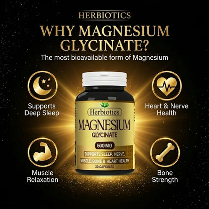 Magnesium Glycinate (500mg) B1G1 Offer live now!