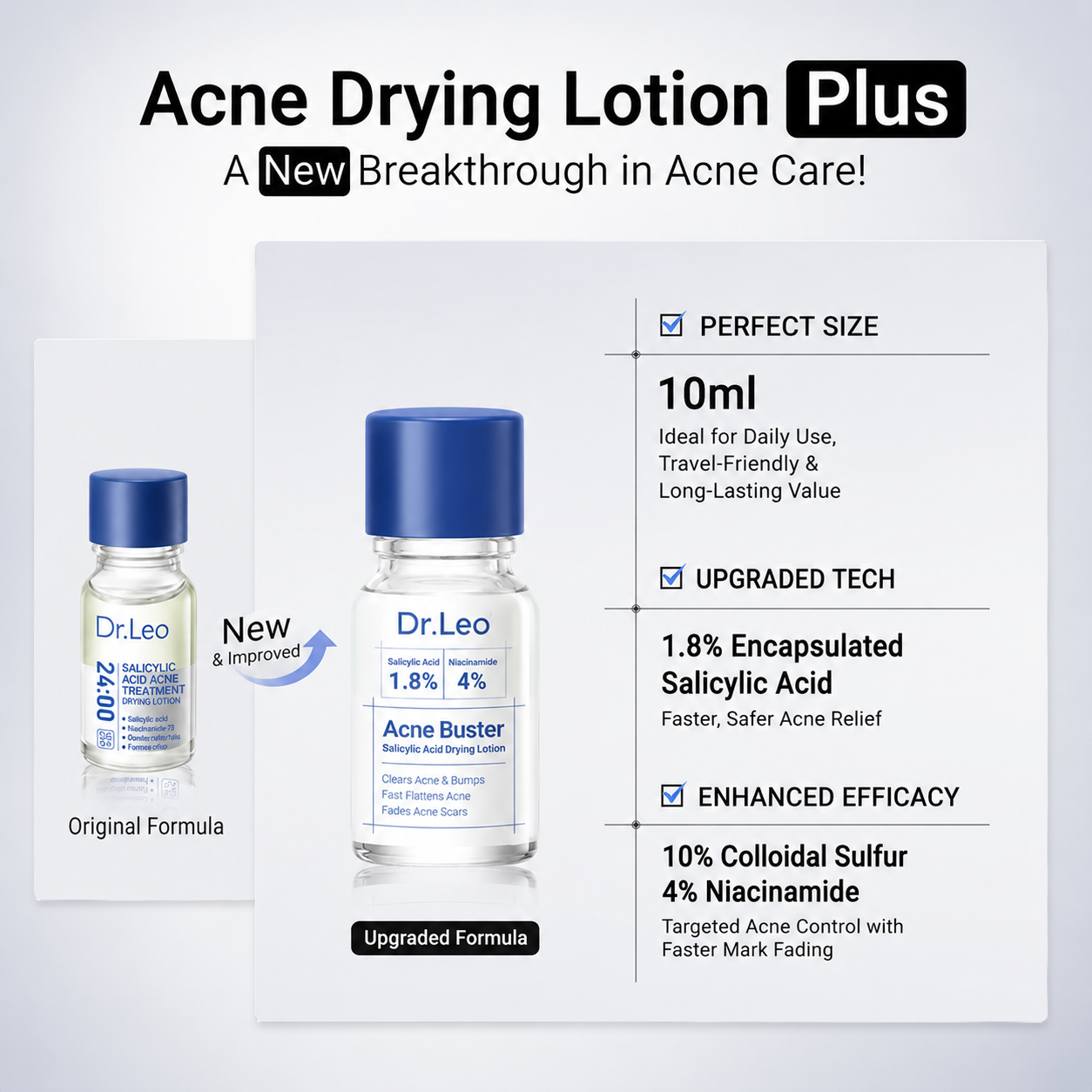 Acne Drying Lotion Plus (1.8% Encapsulated Salicylic Acid) — 10 mL