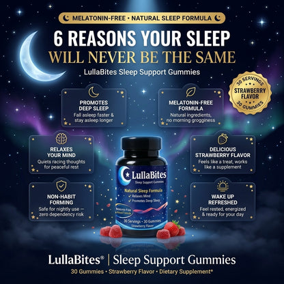 LullaBites Sleep Gummies
