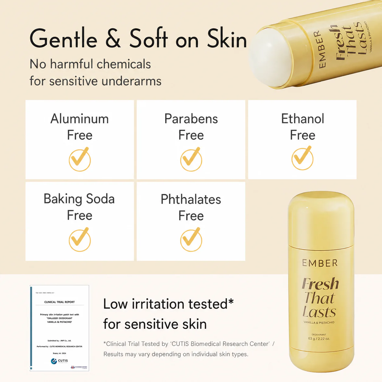 Ember Korean Skin Brightening Deodorant