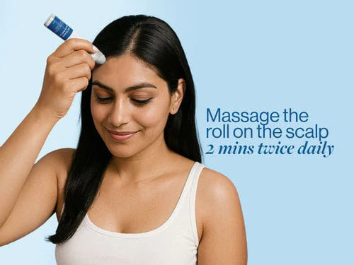 Advanced Hair Growth Roll‑On Serum