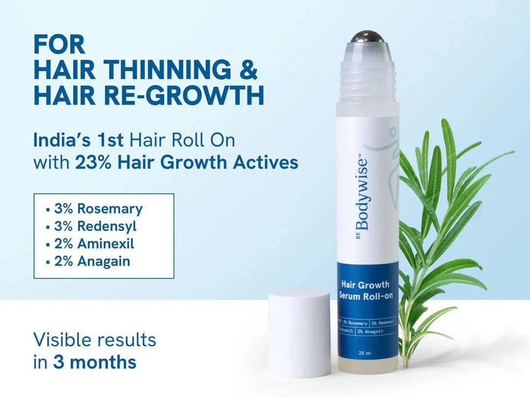 Advanced Hair Growth Roll‑On Serum